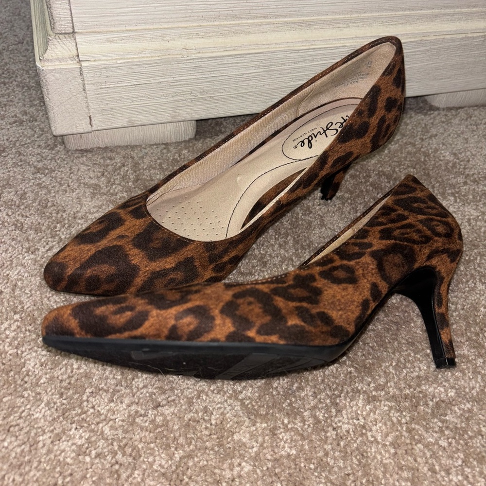 Leopard Print Heels